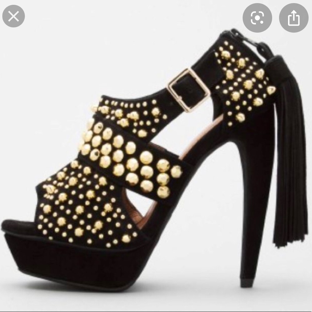 Jeffrey Campbell ⭐️ Pony Studded Heels